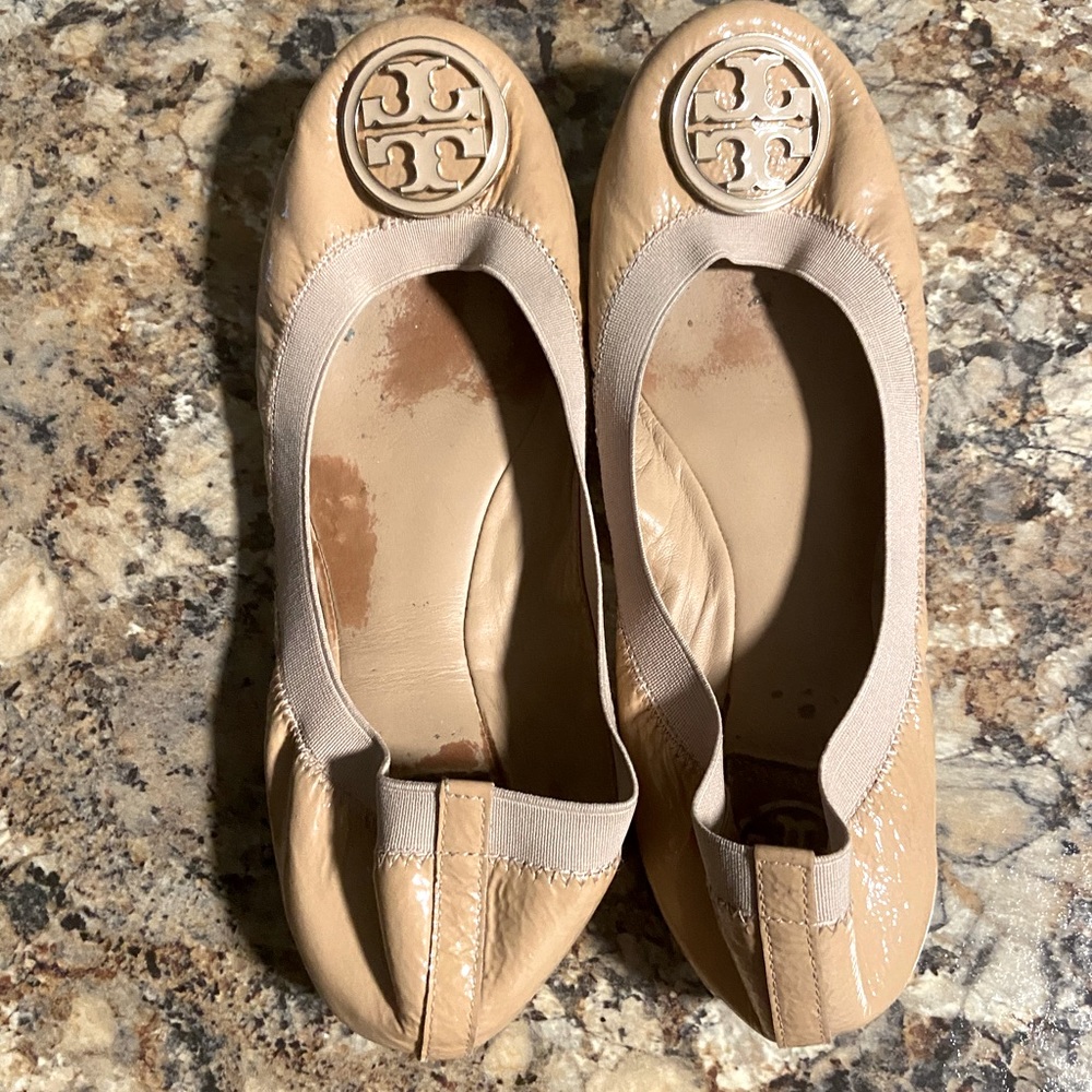Tory Burch tan flats 9